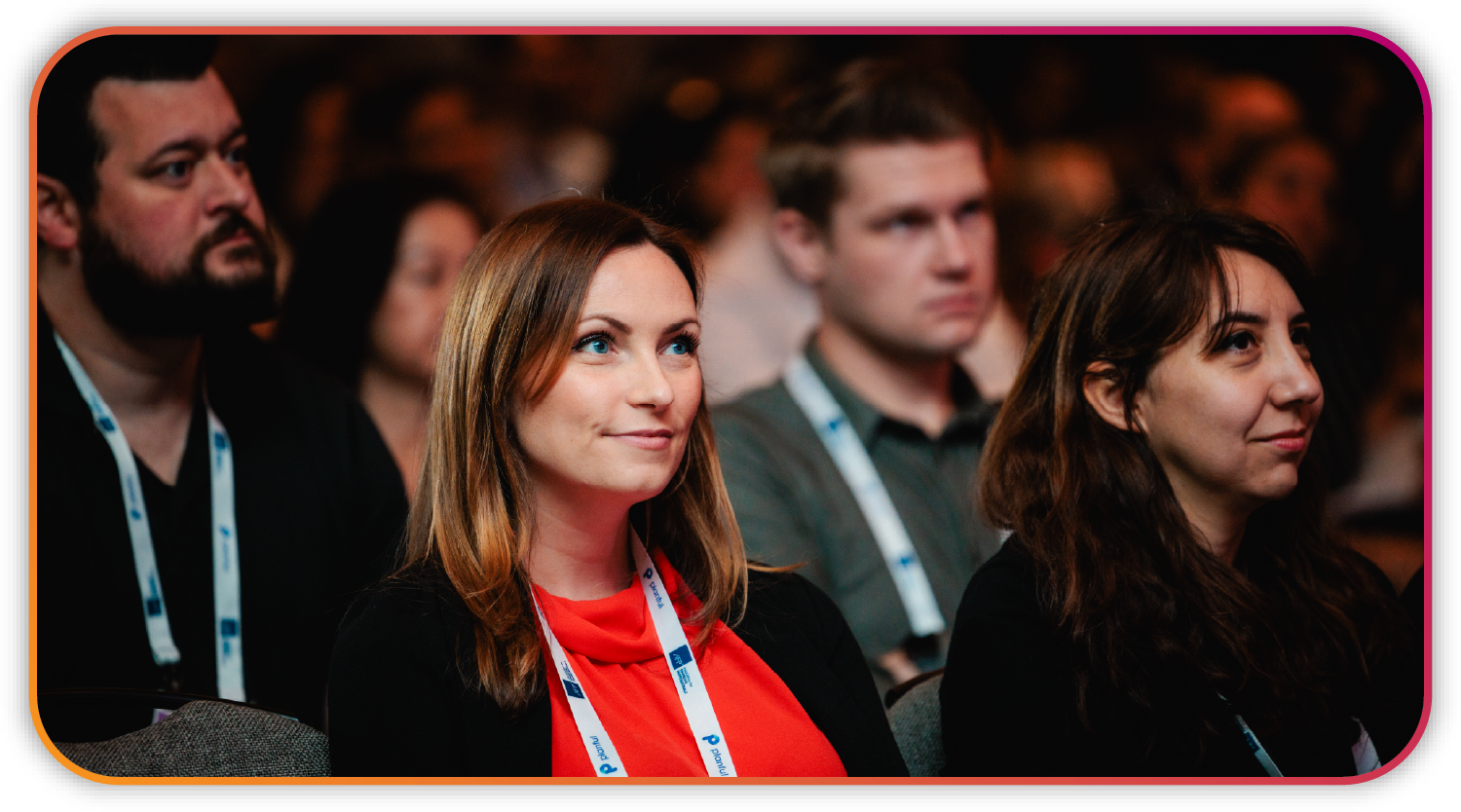 FP&A professionals listening to a speaker at the FP&A Forum finance conference and event