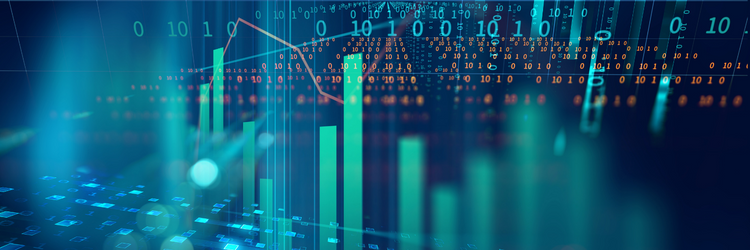 Graph_750x250_Header Abstract graph with numbers in the background