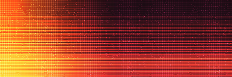 Red technology background Red technology background