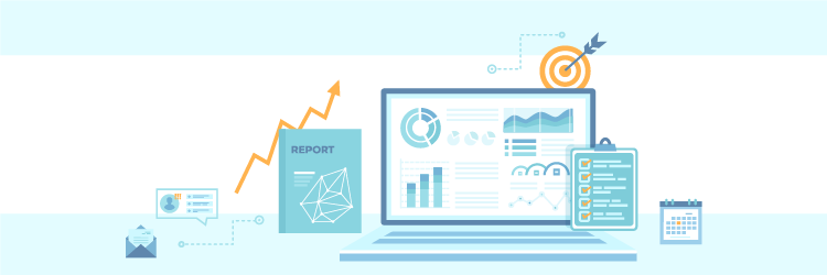 Financial report, laptop, graphs Financial report, laptop, graphs